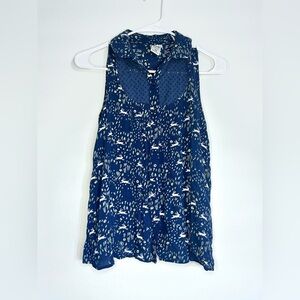 Disney Collection Alice in Wonderland Lauren Conrad Blouse